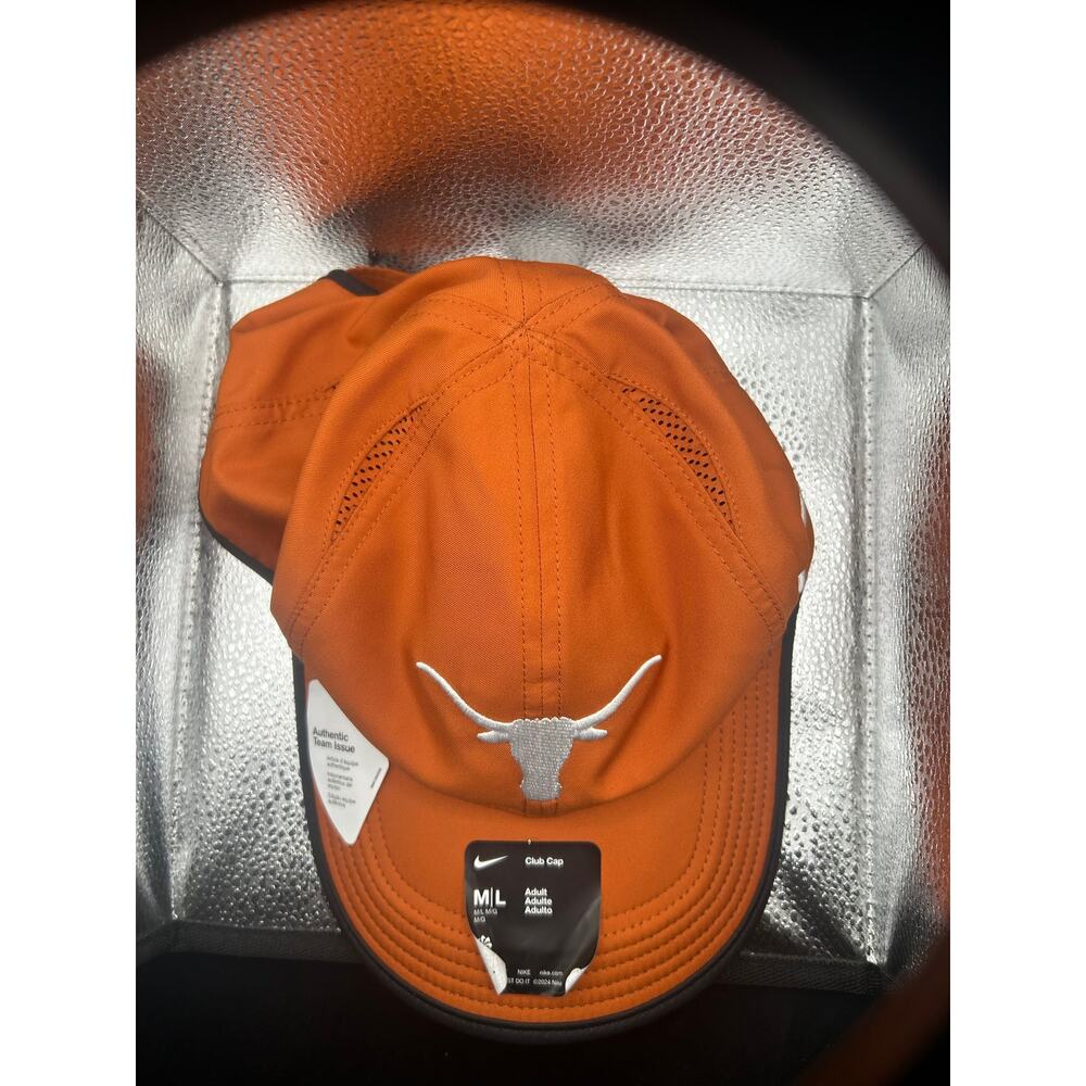 Nike Texas Longhorns On-Field Club Cap Adjustable Hat - Burnt Orange - New